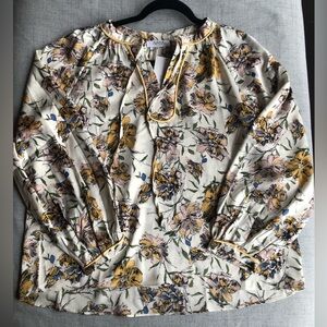 Avara Floral Print Women's Top NWT